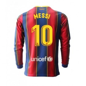 FC Barcelona Lionel Messi 10 Thuisshirt 20-21 L/S